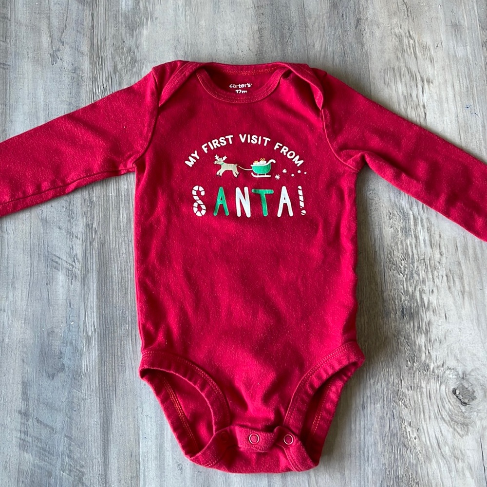 First Christmas Onesie
